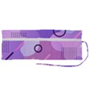 Colorful Labstract Wallpaper Theme Roll Up Canvas Pencil Holder (M) View2
