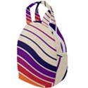 Angles Design Pattern Retro Travel Backpack View1