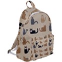 Cat Pattern Texture Animal The Plain Backpack View2