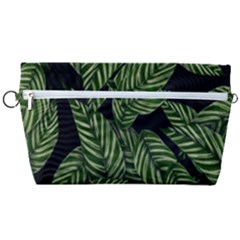 Background Pattern Leaves Texture Handbag Organizer by Maspions