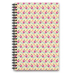 Summer Watermelon Pattern 5 5  X 8 5  Notebook by designsbymallika
