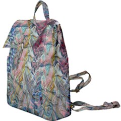 Abstract Flows Buckle Everyday Backpack by kaleidomarblingart