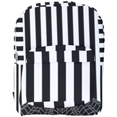 Stripes Geometric Pattern Digital Art Art Abstract Abstract Art Full Print Backpack by Proyonanggan