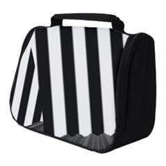 Stripes Geometric Pattern Digital Art Art Abstract Abstract Art Full Print Travel Pouch (small) by Proyonanggan