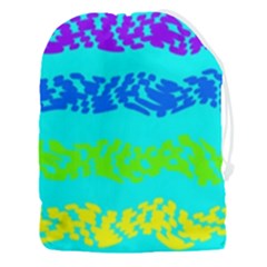 Abstract Design Pattern Drawstring Pouch (3xl) by Ndabl3x