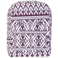 Illustration Ukrainian Folk Seamless Pattern Ornament Full Print Backpack by Proyonanggan