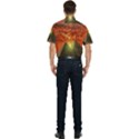 Pyramids Egypt Monument Landmark Sunrise Sunset Egyptian Men s Short Sleeve Pocket Shirt  View2