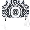 Circular Concentric Radial Symmetry Abstract Full Print Backpack View4