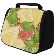 Pattern Texture Leaves Full Print Travel Pouch (big) by Proyonanggan