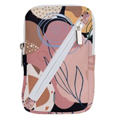 Abstract Boho Bohemian Style Retro Vintage Belt Pouch Bag (small) by Proyonanggan