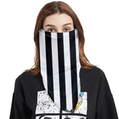 Stripes Geometric Pattern Digital Art Art Abstract Abstract Art Face Covering Bandana (triangle) by Proyonanggan