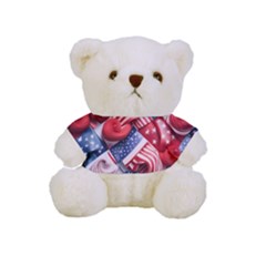 Us Presidential Election Colorful Vibrant Pattern Design  Full Print Tee For Cuddly Teddy Bear by dflcprintsclothing