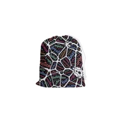 Mental Human Experience Mindset Drawstring Pouch (xs) by Paksenen