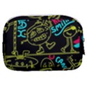 Keep Smiling Doodle Make Up Pouch (Small) View2