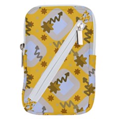 Art Pattern Design Background Belt Pouch Bag (small) by Proyonanggan