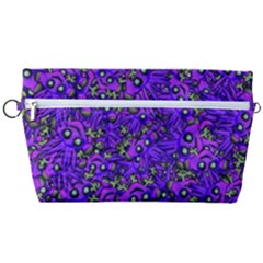 Ugly Funny Monster Bird Illustration Motif Random Pattern Bk Handbag Organizer by dflcprintsclothing