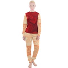 Lachs Kl Rotweissschwarz Kl Women s Lounge Set by 2607694c