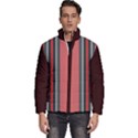 Streifen Men s Puffer Bubble Jacket Coat View1