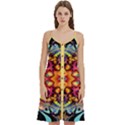 Gelb floral Women s Spaghetti Strap Pullover Cami Dress View1