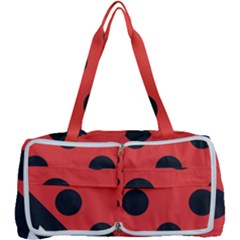 Abstract-bug-cubism-flat-insect Multi Function Bag by Ket1n9