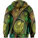 Psytrance Abstract Colored Pattern Feather Kids  Zipper Hoodie Without Drawstring View2