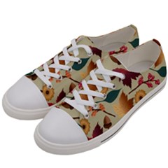 Autumn Leaves Autumn Colour Season Women s Low Top Canvas Sneakers by Loisa77