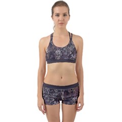 Grapevine Symphony Print Pattern Bk Back Web Gym Set by dflcprintsclothing