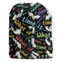 Time Nonlinear Curved Linear Drawstring Pouch (3XL) View1
