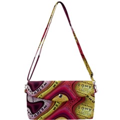Chaos Unknown Unfamiliar Strange Removable Strap Clutch Bag by Paksenen