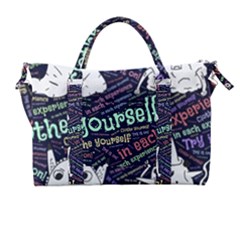 Experience Feeling Clothing Self Carry-on Travel Shoulder Bag by Paksenen
