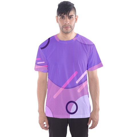Colorful Labstract Wallpaper Theme Men s Sport Mesh T-shirt by Apen