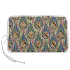 Tribal Background Boho Batik Pen Storage Case (s) by anzea
