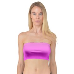 Gradient Pink - Pastel Yellow Pink Rosa Bandeau Top by 2607694c