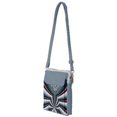 Fractal Grau Multi Function Travel Bag by dedoma