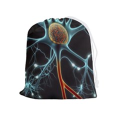 Organism Neon Science Drawstring Pouch (xl) by Ndabl3x