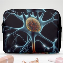 Organism Neon Science Make Up Pouch (large) by Ndabl3x