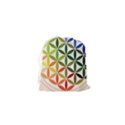 Mandala Rainbow Colorful Drawstring Pouch (XS) View2