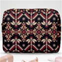 Vector Illustration Of Ukrainian Folk Seamless Pattern Ethnic Ornament Border Element Traditional Make Up Pouch (Large) View1