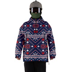 Ukrainian Folk Seamless Pattern Ornament Art Men s Ski And Snowboard Waterproof Breathable Jacket by Bedest
