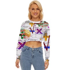 Mathematics Formula Physics School Lightweight Long Sleeve Sweatshirt by Bedest