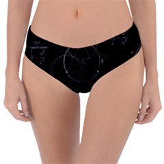 Math Board Circuit Circuits Computer Shield Tech Technology Reversible Classic Bikini Bottoms by Loisa77
