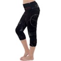 Math Board Circuit Circuits Computer Shield Tech Technology Lightweight Velour Capri Yoga Leggings View2
