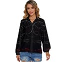 Math Board Circuit Circuits Computer Shield Tech Technology Women s Long Sleeve Button Up Shirt View1