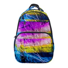 Night Skiing Colored Dead Grateful Lights Mountain Carry-on Travel Backpack by Loisa77