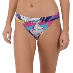 Dessert Chocolate Cream Band Bikini Bottoms by Loisa77