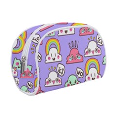 Cloud Seamless Pattern Make Up Case (small) by Apen