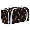 Abstract Art Pattern Warm Colors Toiletries Pouch View2