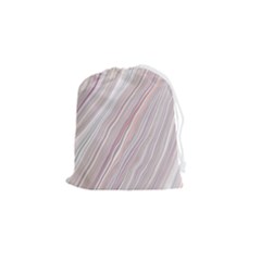 Marble Texture Marble Painting Drawstring Pouch (small) by Ndabl3x