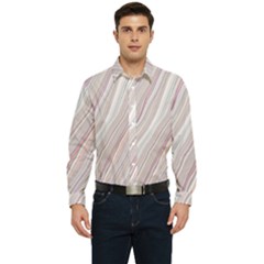 Marble Texture Marble Painting Men s Long Sleeve Shirt by Ndabl3x