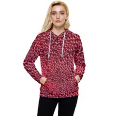 Drops Water Drop Trypophobia Women s Lightweight Drawstring Hoodie by Loisa77